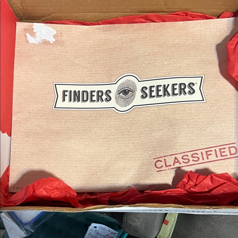 4 NEW Sealed Finders Seekers Classified Escape Room Games Left
